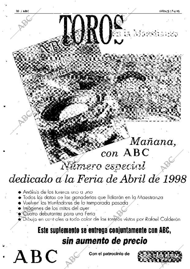 ABC SEVILLA 17-04-1998 página 88