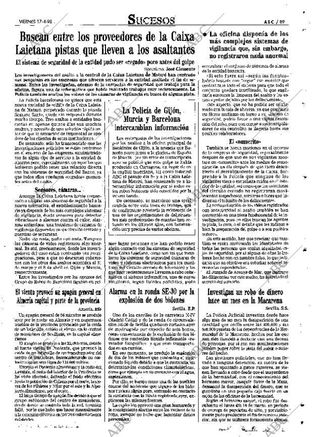 ABC SEVILLA 17-04-1998 página 89