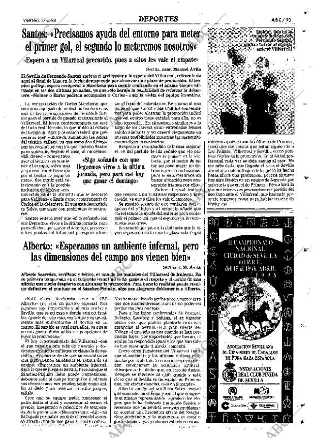 ABC SEVILLA 17-04-1998 página 93
