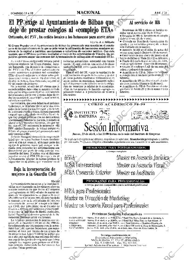 ABC MADRID 19-04-1998 página 35