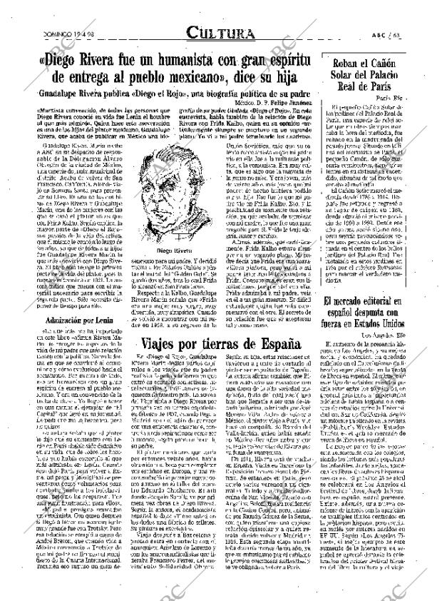 ABC MADRID 19-04-1998 página 63