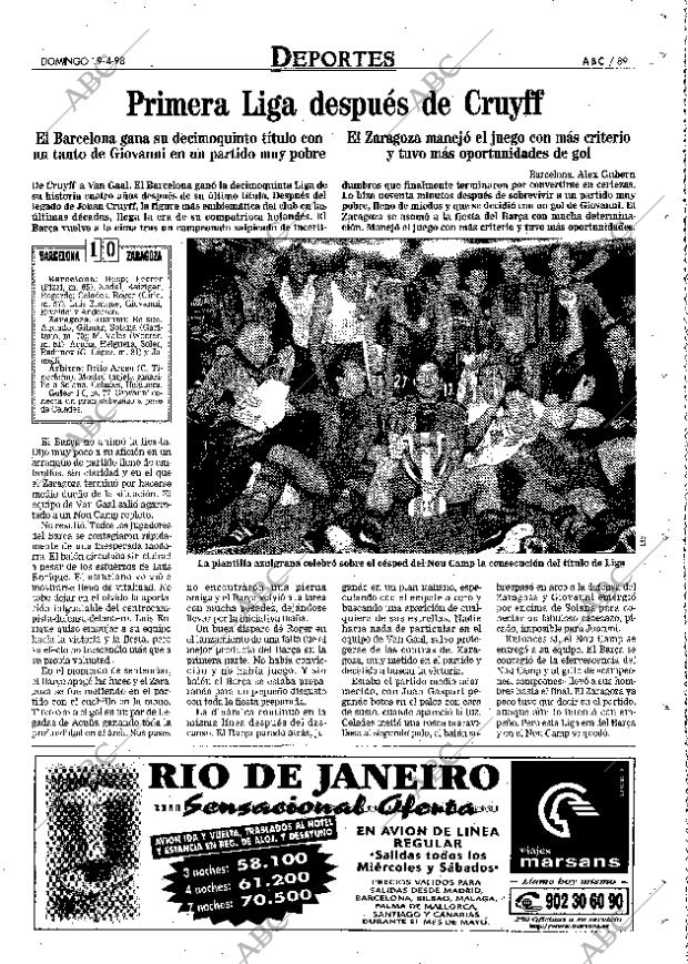 ABC MADRID 19-04-1998 página 89