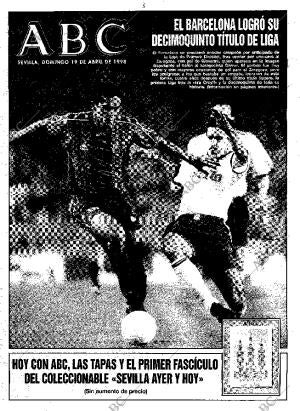 ABC SEVILLA 19-04-1998 página 1