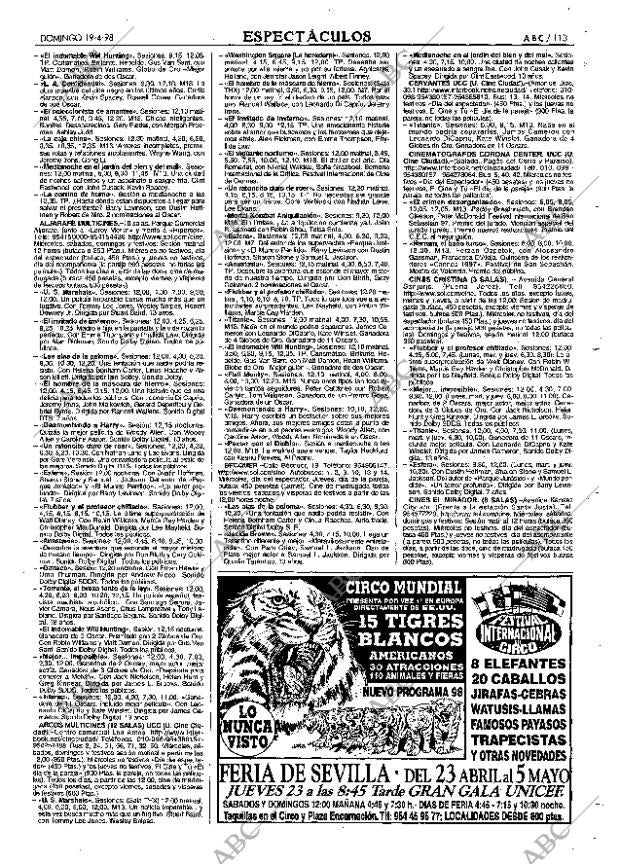 ABC SEVILLA 19-04-1998 página 113