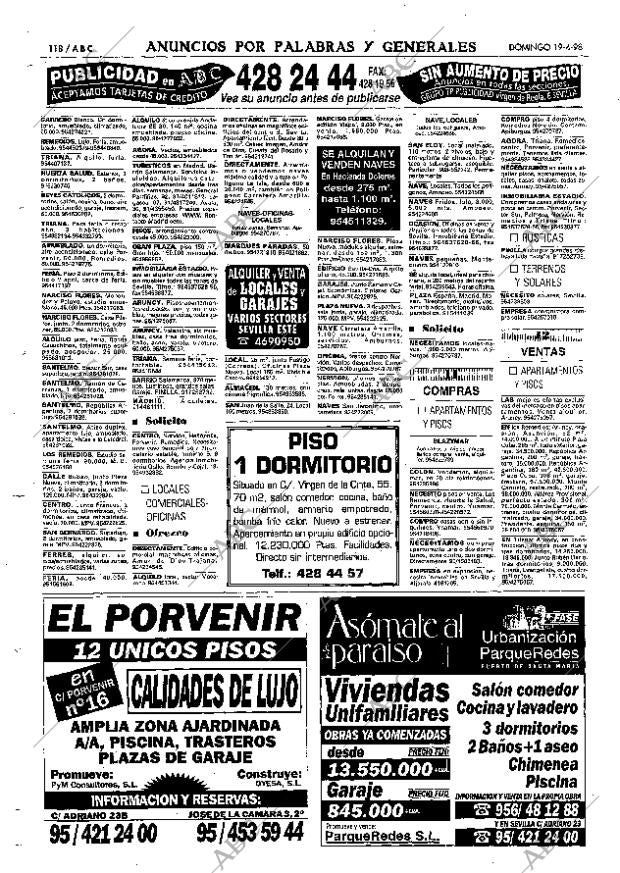 ABC SEVILLA 19-04-1998 página 118