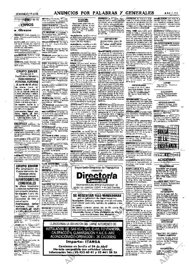 ABC SEVILLA 19-04-1998 página 123