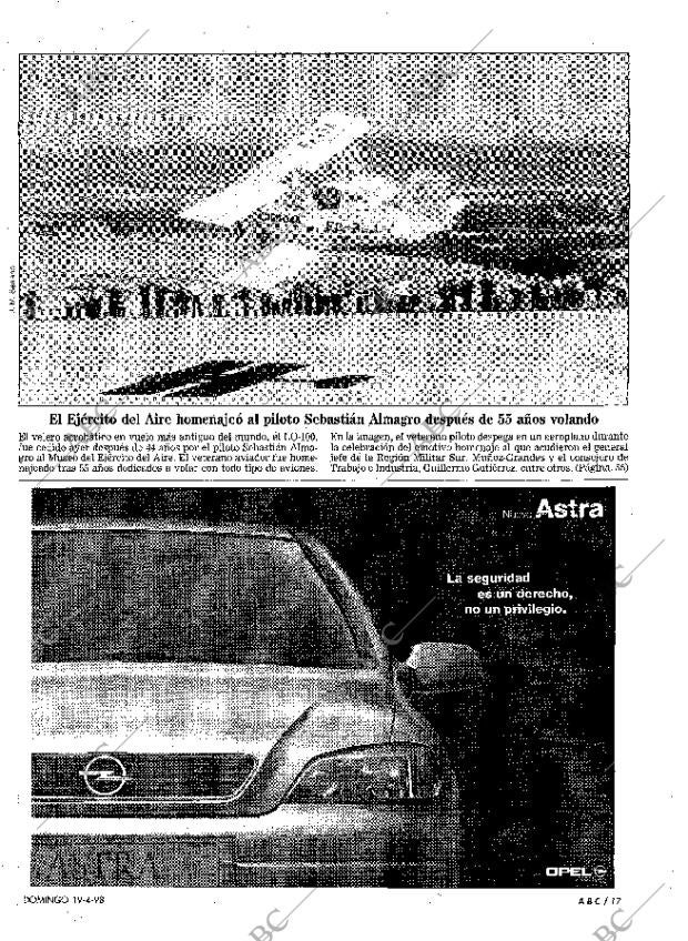 ABC SEVILLA 19-04-1998 página 17