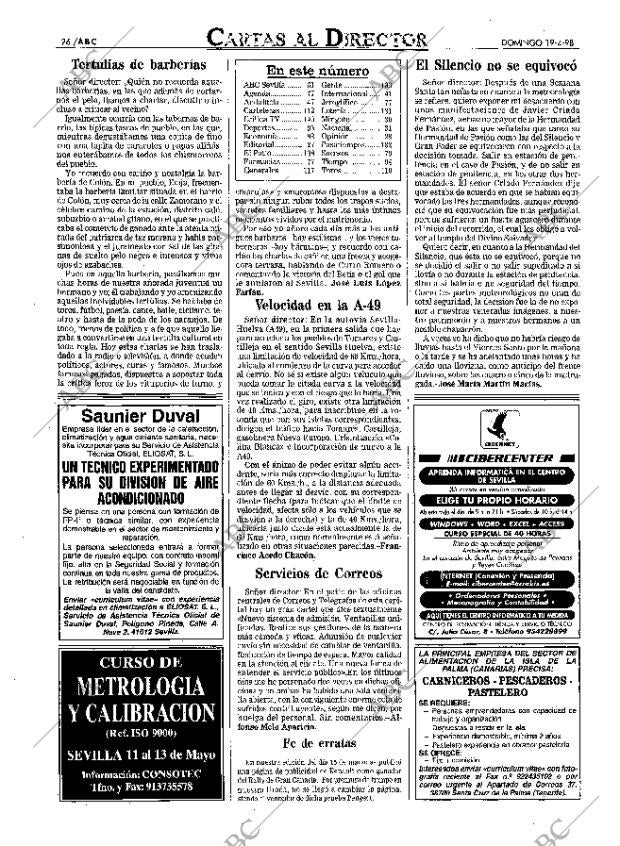 ABC SEVILLA 19-04-1998 página 26