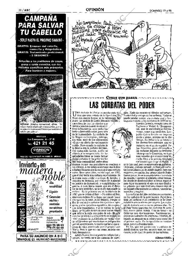 ABC SEVILLA 19-04-1998 página 30