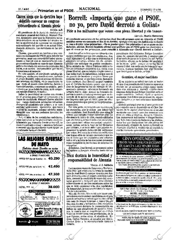 ABC SEVILLA 19-04-1998 página 32