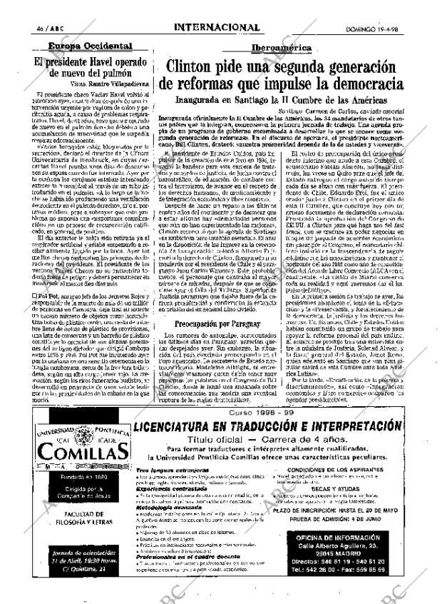 ABC SEVILLA 19-04-1998 página 46
