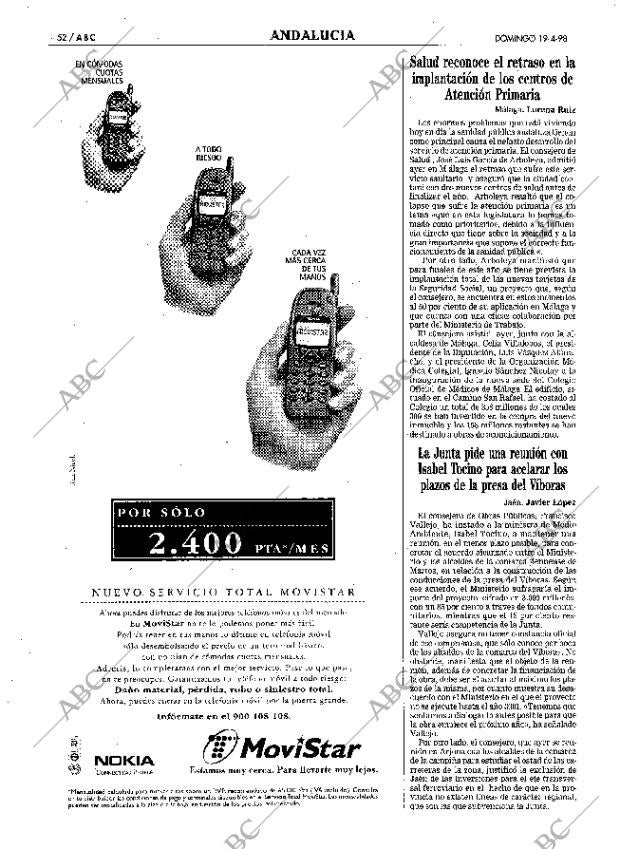 ABC SEVILLA 19-04-1998 página 52