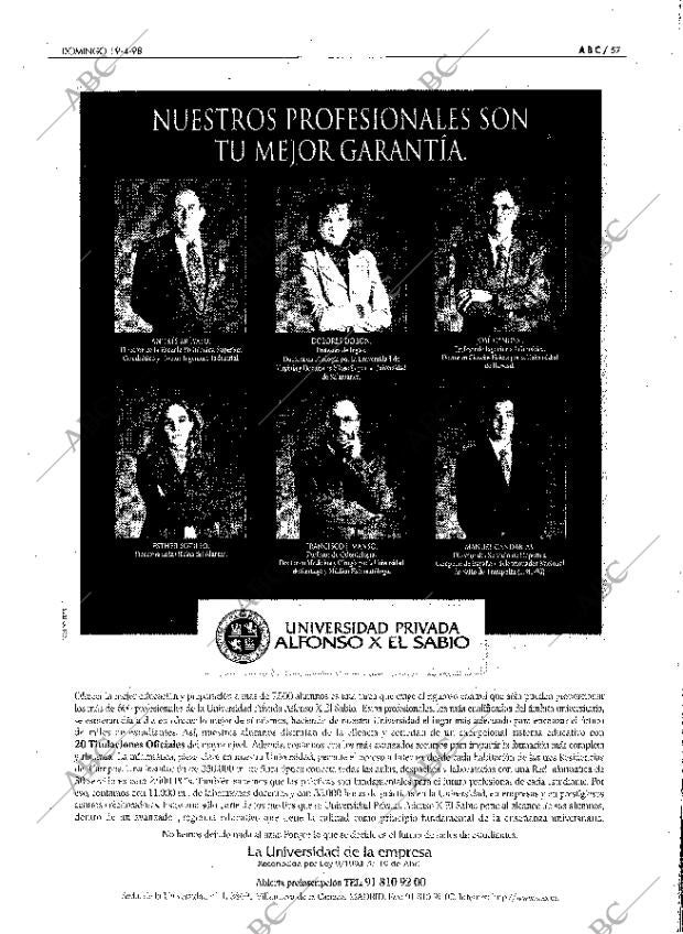 ABC SEVILLA 19-04-1998 página 57