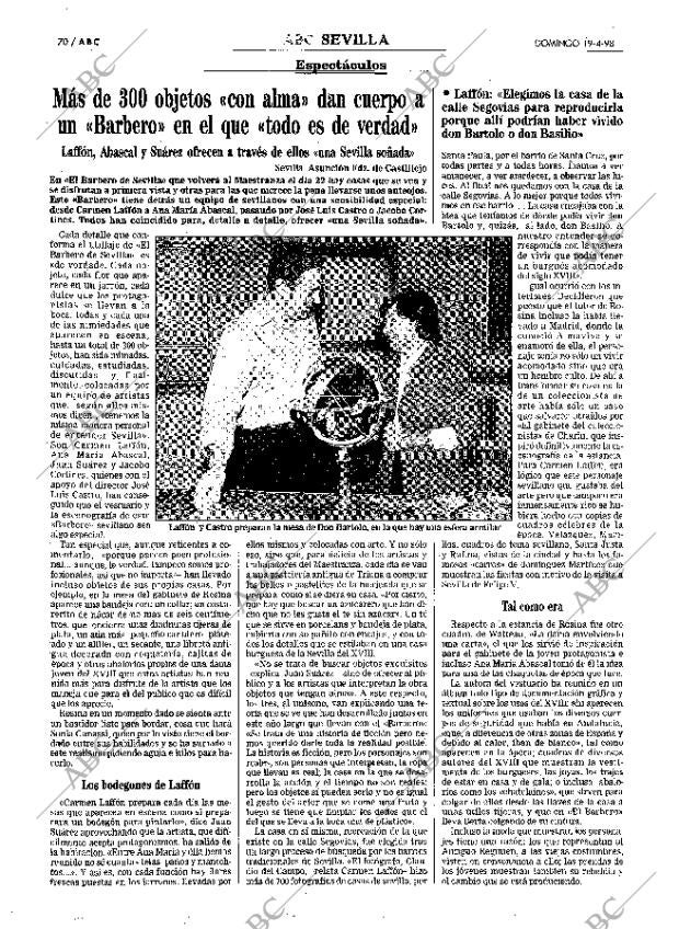 ABC SEVILLA 19-04-1998 página 70
