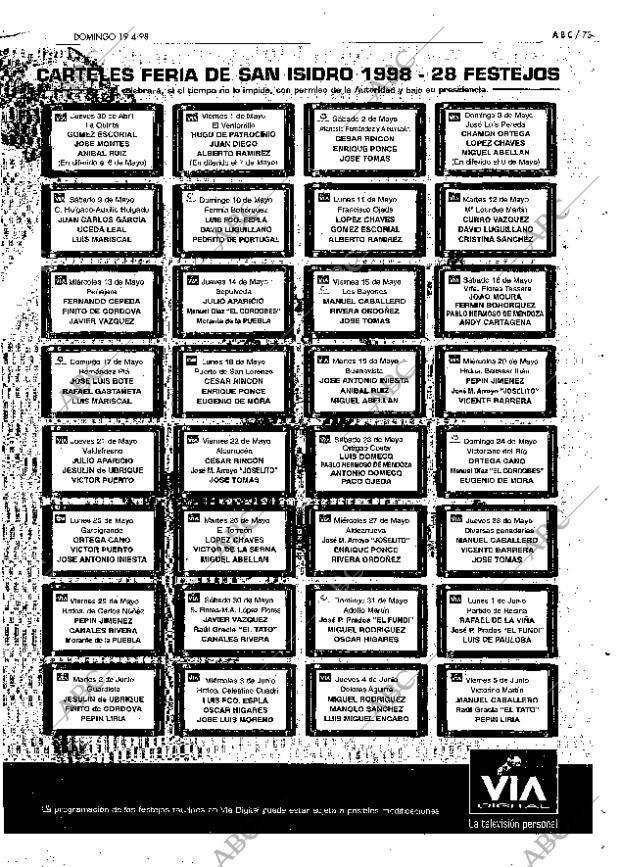 ABC SEVILLA 19-04-1998 página 73