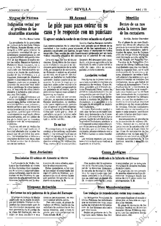 ABC SEVILLA 19-04-1998 página 75