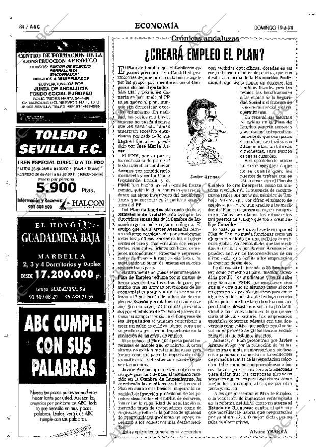 ABC SEVILLA 19-04-1998 página 84