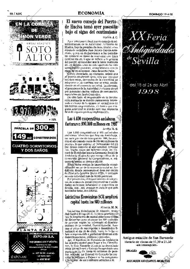 ABC SEVILLA 19-04-1998 página 88