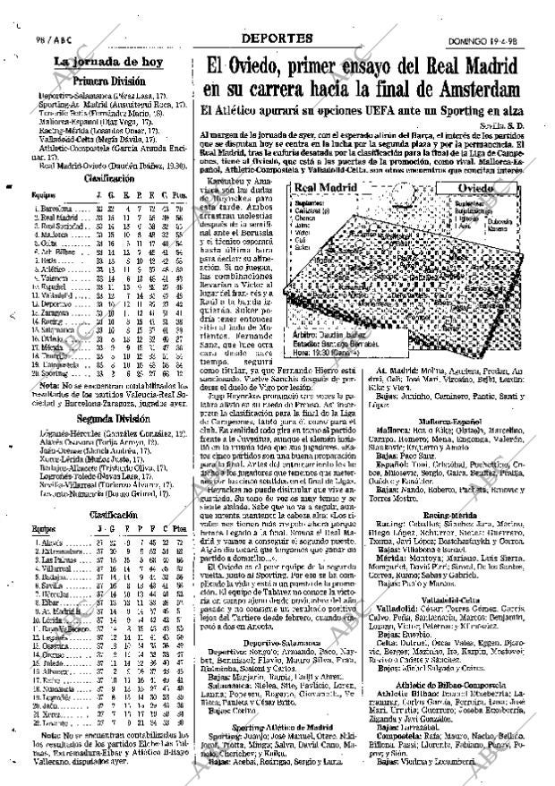 ABC SEVILLA 19-04-1998 página 98