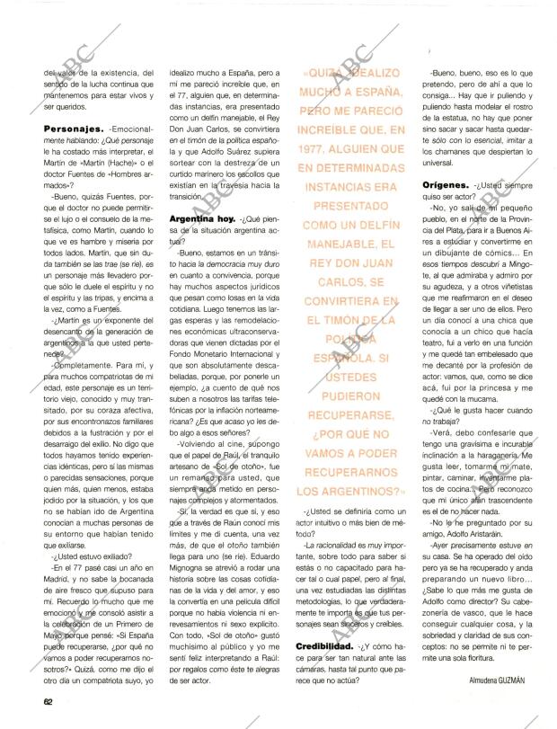 BLANCO Y NEGRO MADRID 19-04-1998 página 62