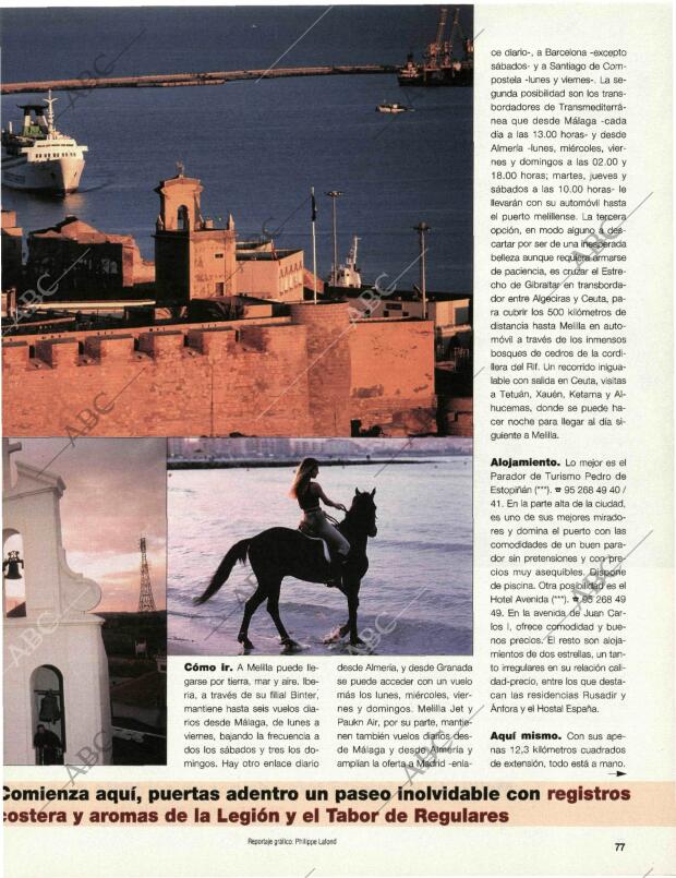 BLANCO Y NEGRO MADRID 19-04-1998 página 77