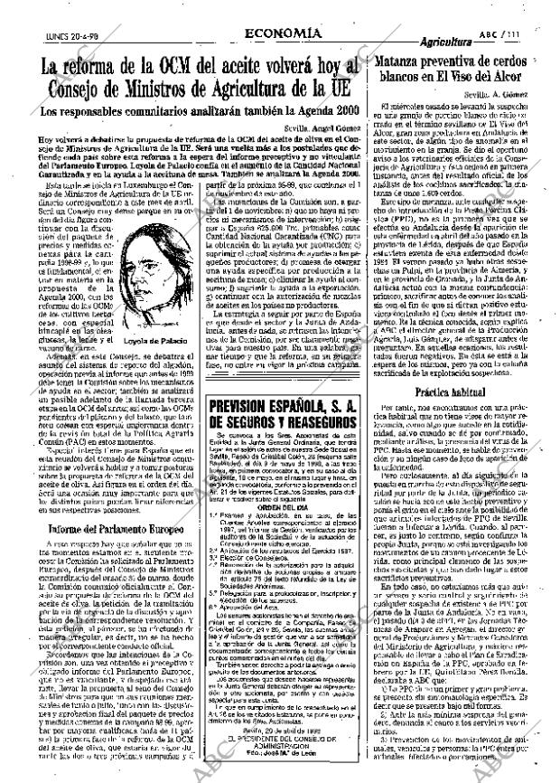ABC SEVILLA 20-04-1998 página 111