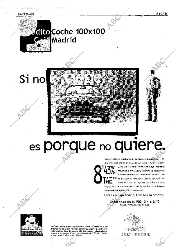 ABC SEVILLA 20-04-1998 página 35