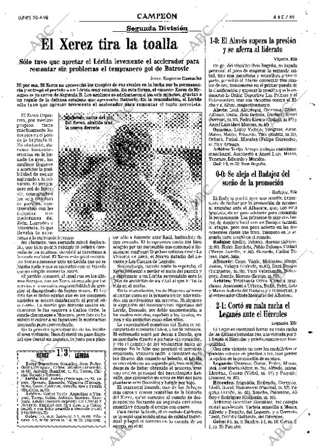 ABC SEVILLA 20-04-1998 página 89
