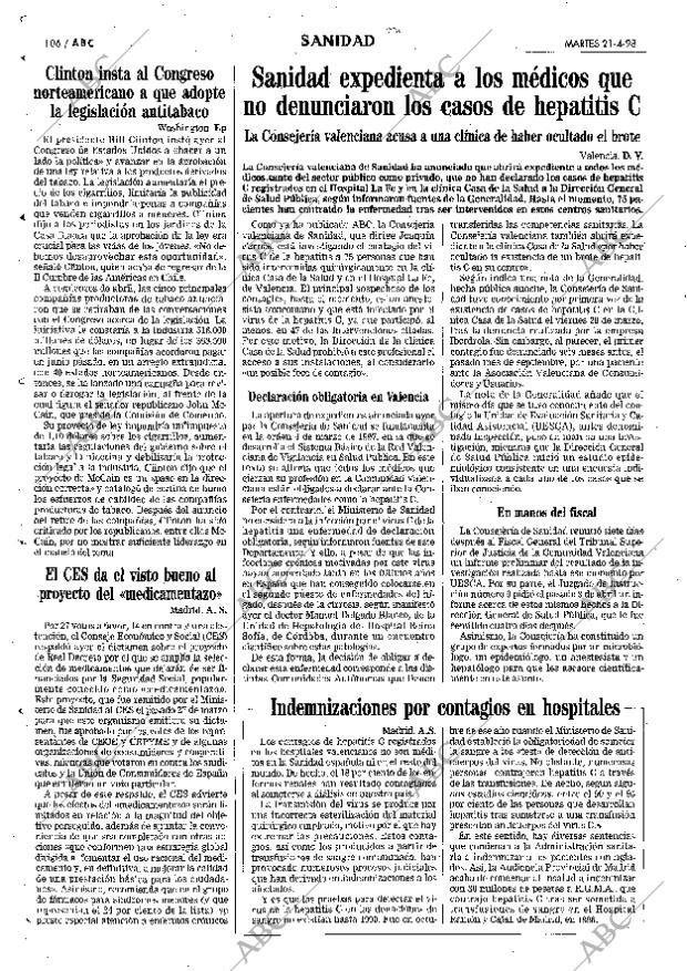 ABC MADRID 21-04-1998 página 106