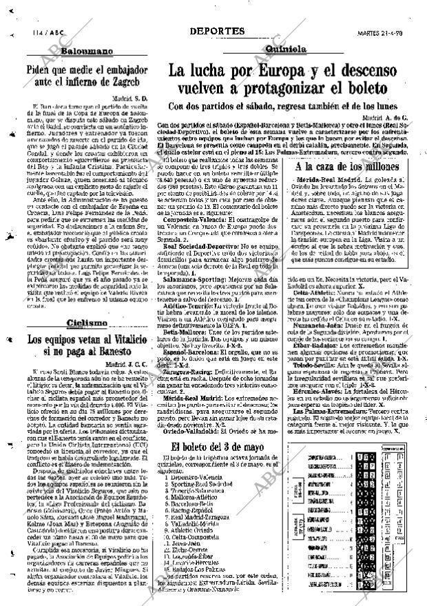 ABC MADRID 21-04-1998 página 114