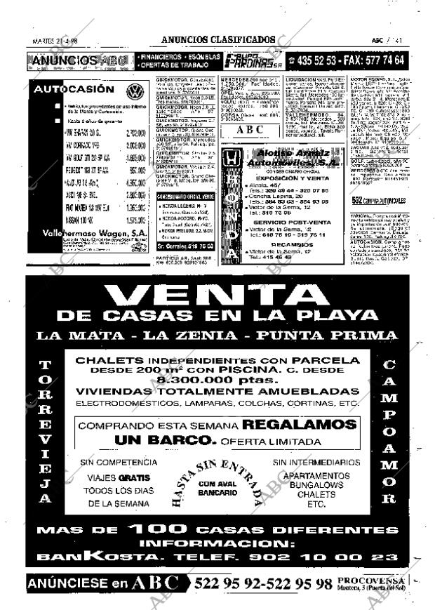 ABC MADRID 21-04-1998 página 141