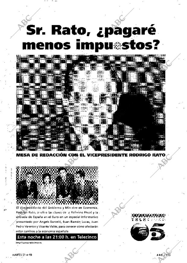 ABC MADRID 21-04-1998 página 155
