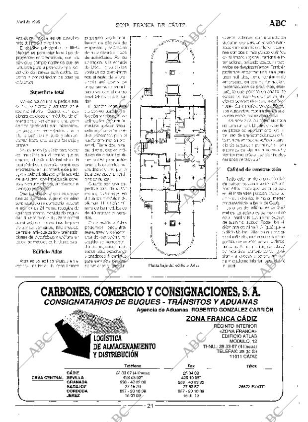 ABC MADRID 21-04-1998 página 181