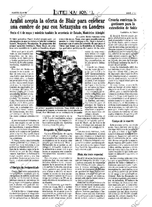 ABC MADRID 21-04-1998 página 31