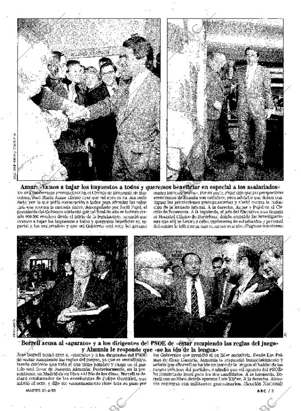 ABC MADRID 21-04-1998 página 5