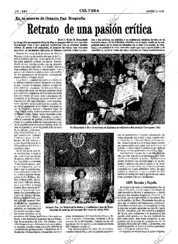 ABC MADRID 21-04-1998 página 60