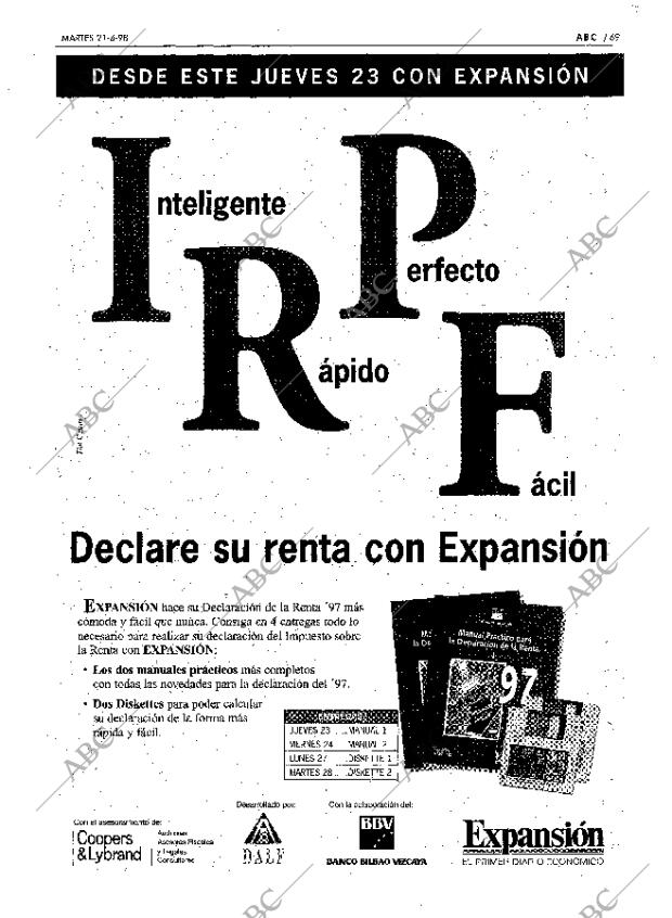 ABC MADRID 21-04-1998 página 69