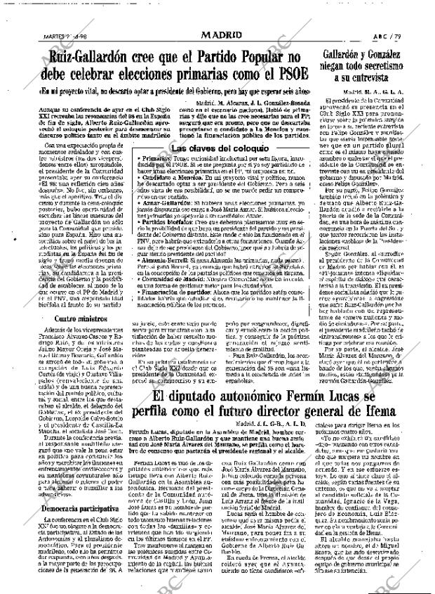 ABC MADRID 21-04-1998 página 79