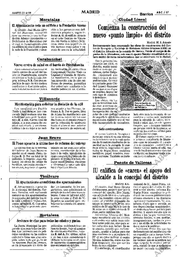 ABC MADRID 21-04-1998 página 87