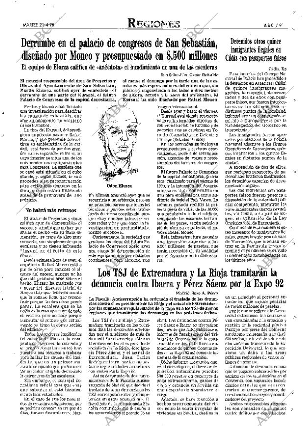 ABC MADRID 21-04-1998 página 91