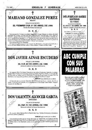 ABC MADRID 22-04-1998 página 110