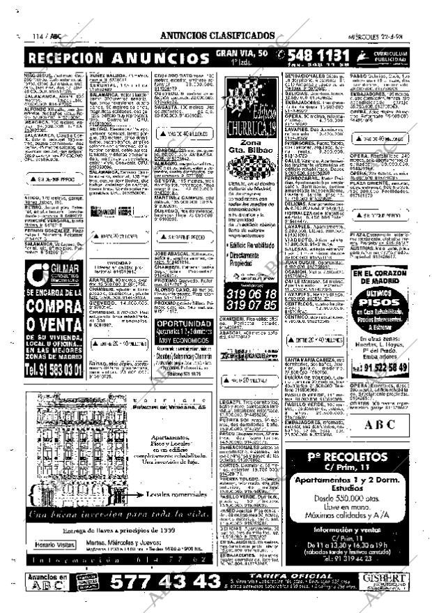 ABC MADRID 22-04-1998 página 114