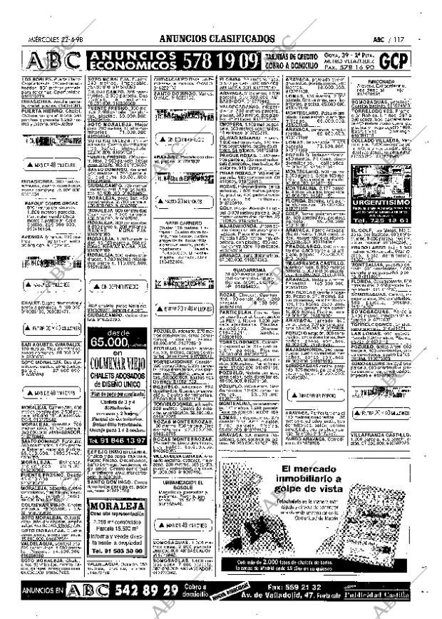 ABC MADRID 22-04-1998 página 117