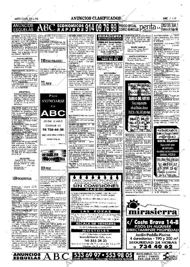 ABC MADRID 22-04-1998 página 119