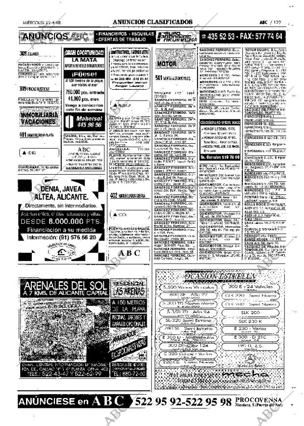 ABC MADRID 22-04-1998 página 123