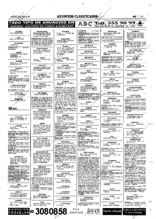 ABC MADRID 22-04-1998 página 127