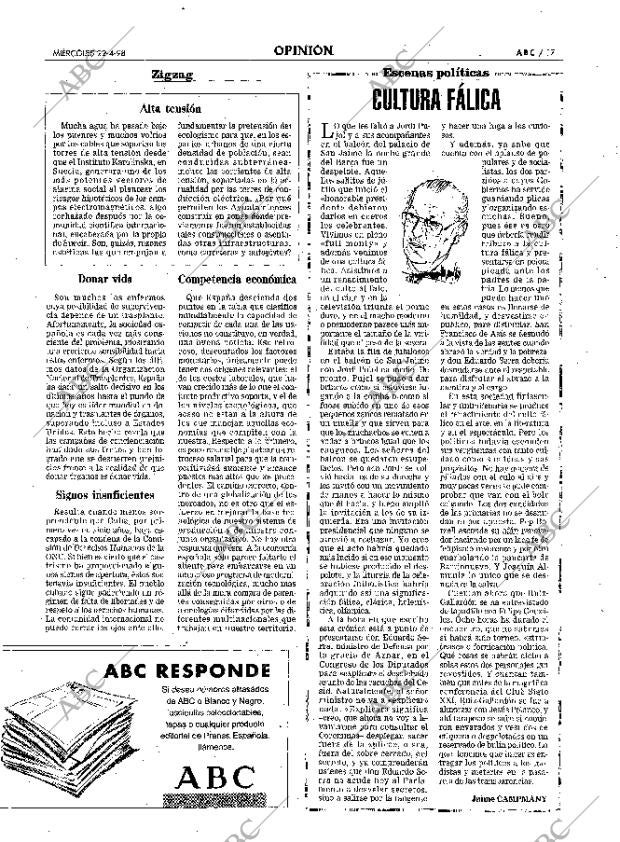 ABC MADRID 22-04-1998 página 17