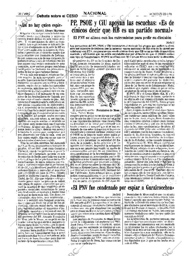 ABC MADRID 22-04-1998 página 20