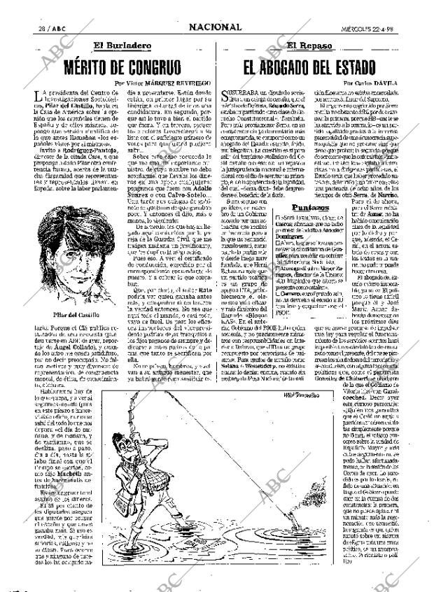 ABC MADRID 22-04-1998 página 28