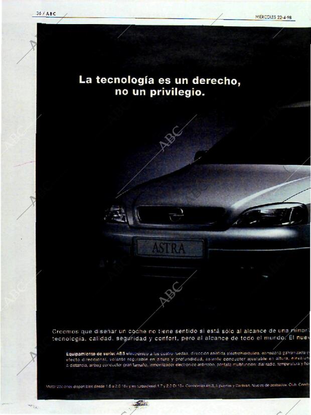 ABC MADRID 22-04-1998 página 36